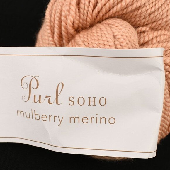 Purl Soho Mulberry Merino Yarn Merino Wool Mulberry Silk Apricot Tea - Picture 3 of 4